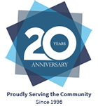 20 Year Anniversary - Proudly Serving the Community Since 1996